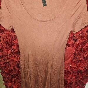Forever 21 Women's Burnt Orange Casual Dress Size Medium